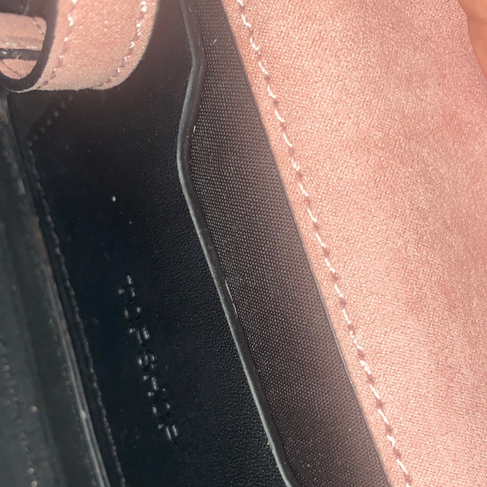 Topshop Pink Crystal Embellished Clutch - Picture 3 of 4